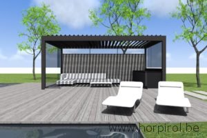 Horpirol Rendering prijs lamellendak