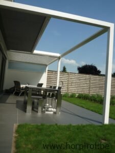 Cubula uitschuifbaar terrasoverkapping