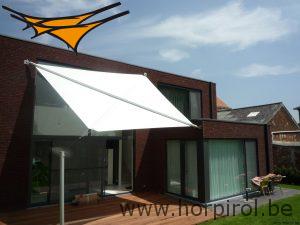 oprolbaar zonnedoek architect
