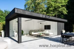 Glazen schuifdraaiwand SF 25